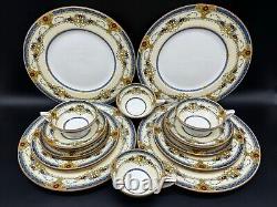 Minton Windsor 5 Piece Place Setting x 4 Bone China England 20 Pieces