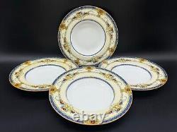 Minton Windsor Rimmed Soup Bowls(Set of 4) Bone China England