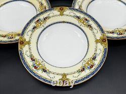 Minton Windsor Rimmed Soup Bowls(Set of 4) Bone China England