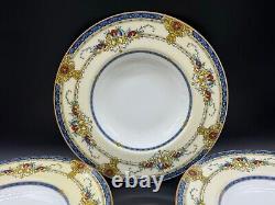 Minton Windsor Rimmed Soup Bowls(Set of 4) Bone China England