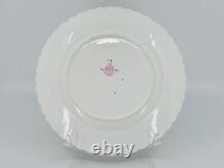 Mintons Blossoms & Blue Ribbon 9 Plates Set of 5