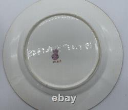 Mintons Set Of 4 RARE discontinued Pink Plates Floral Design With Butterfly