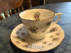 Mixed Lot Of 11 Vintage Teacup Saucer Sets Bone China Collection Made In England