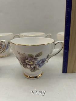 Mixed Lot Royal Sutherland Fine Bone China Made In England 18 Pieces Tea Dessert