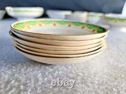 Myott, Son & Co, England, Rudyard, Dinner Service 6 sets of 5 pieces each +Xtras