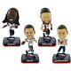 New England Patriots Super Bowl LI Bobblehead Set Brady Blount Edelman Bennett