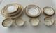 New Vintage Aynsley England Gold Dowery Complete 24 Piece, 4 Place Service 7892