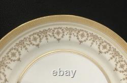 New Vintage Aynsley England Gold Dowery Complete 24 Piece, 4 Place Service 7892