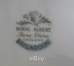 Nice Royal Albert England Brigadoon Bone China 24 Piece Tea Set Service For 6