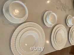 Night and Day fine china by Wedgewood individual 5 Piece Place Setting x 4