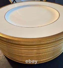 One Set of Six Wedgwood Senator Dinner Plates 10 3/4