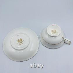 PARAGON Double Warrant Pink Cabbage Rose on Pink Tea Cup & Saucer Set Gold Rare