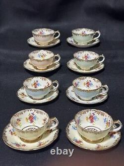 PARAGON England Tea Cup Sets (4) #S7959 Series Fine Bone China