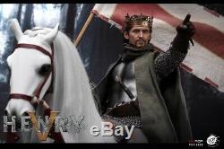 POPTOYS 1/6 EX22 King Henry V of England W 2 Head Action Figure Set War horse