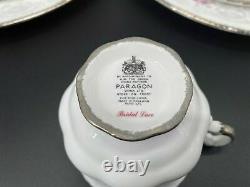 Paragon Bridal Lace 5 Piece Plate Setting for 4 Bone China England 20 Pieces