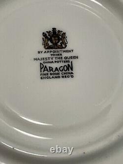 Paragon By Appointment To Her Majesty The Queen Bone China Tea Cup Saucer Set