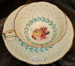 Paragon FINE CHINA Made in England Tea Cup and Saucer Set Vintage China 1940s