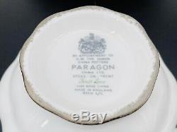 Paragon First Love 5 Piece Plate Settings x 4 Bone China England 20 pieces