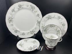 Paragon First Love 5 piece Plate Settings for 4 Bone China England 20 pieces
