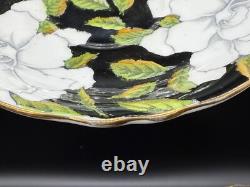 Paragon White Rose Black Tea Cup Saucer Set Bone China England