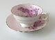Paragon china'Lilac' teacup and saucer set