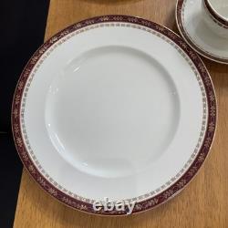 RARE Alfred Meakin Kingsdale 92pc 18Kt Gold Dinnerware Set Service for 12