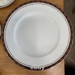 RARE Alfred Meakin Kingsdale 92pc 18Kt Gold Dinnerware Set Service for 12