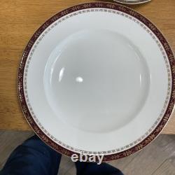 RARE Alfred Meakin Kingsdale 92pc 18Kt Gold Dinnerware Set Service for 12