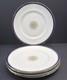 RARE Coalport England Versaille Cobalt Blue Gold Sunburst 6 Dinner Plates