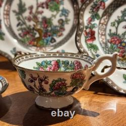 RARE Coalport Indian Tree AD 1750 40pc Service for 8 MINT 5pc Sets