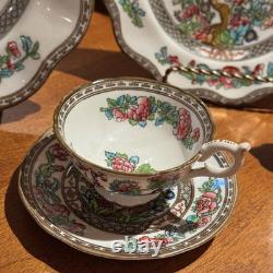 RARE Coalport Indian Tree AD 1750 40pc Service for 8 MINT 5pc Sets