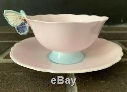 RARE Paragon Fine China Tea Cup & Saucer Set Of 3 Handcrafted In England