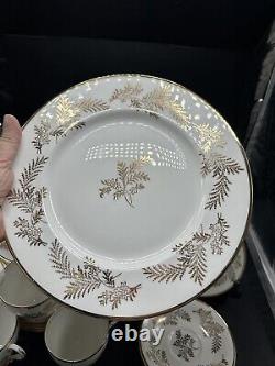 RARE Paragon Goldendale Bone China Dinnerware Set Service 8 32 PCs ENGLAND