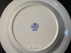 RARE Set of 4 Stunning Coalport JAVA Rim Soup Bowls Bone China England MINT