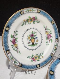 RARE Set of 9- Aynsley #4967 Fine Bone China England 7 SALAD PLATES