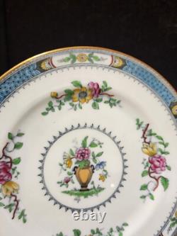 RARE Set of 9- Aynsley #4967 Fine Bone China England 7 SALAD PLATES