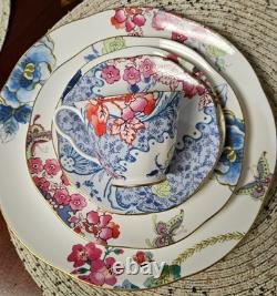 RARE Wedgwood Butterfly Bloom 5 Piece Place Setting NEW out of Box Discontinued
