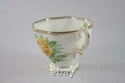 ROYAL ALBERT BONE CHINA YELLOW'TEA ROSE' ENGLAND TEA SET18 PIECES Rd 839056