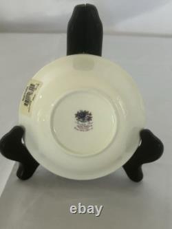 ROYAL ALBERT VINTAGE 1987 MOONLIGHT ROSE 5 PIECE PLATE SETTING Never used