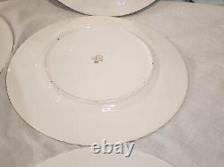 ROYAL ALBERT Val D'Or Dinner Plates, Set of 10, Made in England, NICE