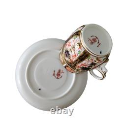 ROYAL CROWN DERBY Old Imari Flat Cup & Saucer Set