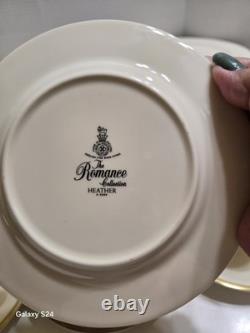 ROYAL DOULTON HEATHER Fine Bone China 50 Pieces Service For 10 Dinnerware Se