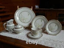 ROYAL DOULTON china Made in England WHITE NILE 67 piece SET SERVICE for 12