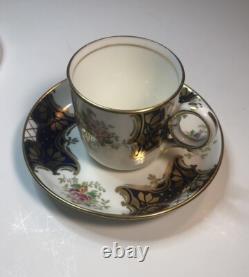 Radford's Bone China Fenton England Set of 12 Demitasse Cups & Saucers, No. 4591