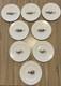 Ralph Lauren Polo Scene Dinner Plates Set of 8 Bone China England 1983 Vintage