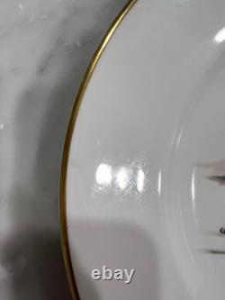 Ralph Lauren Polo Scene Dinner Plates Set of 8 Bone China England 1983 Vintage