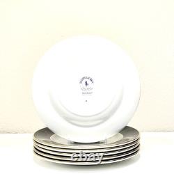 Ralph Lauren Set Of 6 Fraser Tartan Plaid Bone China Plates By Wedgewood