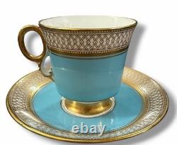 Rare Adderley Harlequin Demitasse Set 6 Cups Saucers H/520 England C. 1960s
