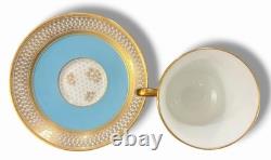 Rare Adderley Harlequin Demitasse Set 6 Cups Saucers H/520 England C. 1960s