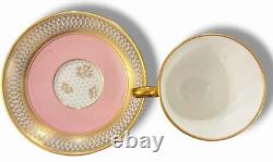 Rare Adderley Harlequin Demitasse Set 6 Cups Saucers H/520 England C. 1960s